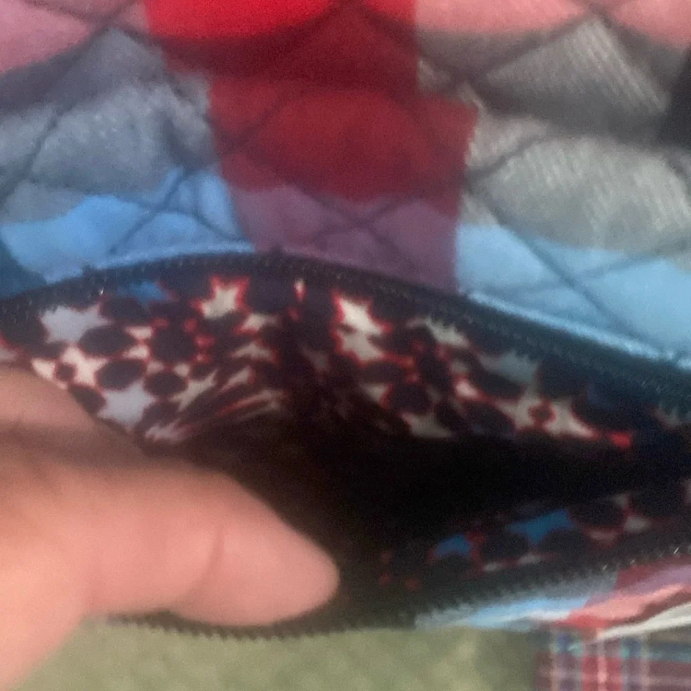 🆕💙❤️Vera Bradley, VERA TOTE “Patriotic Plaid”